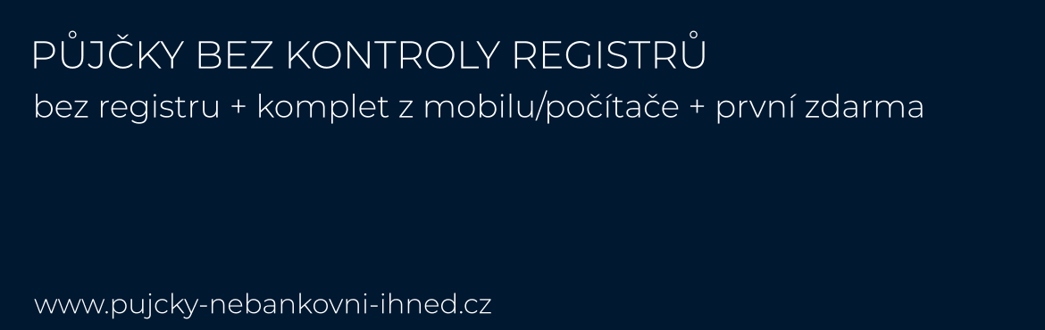 půjčky bez registru